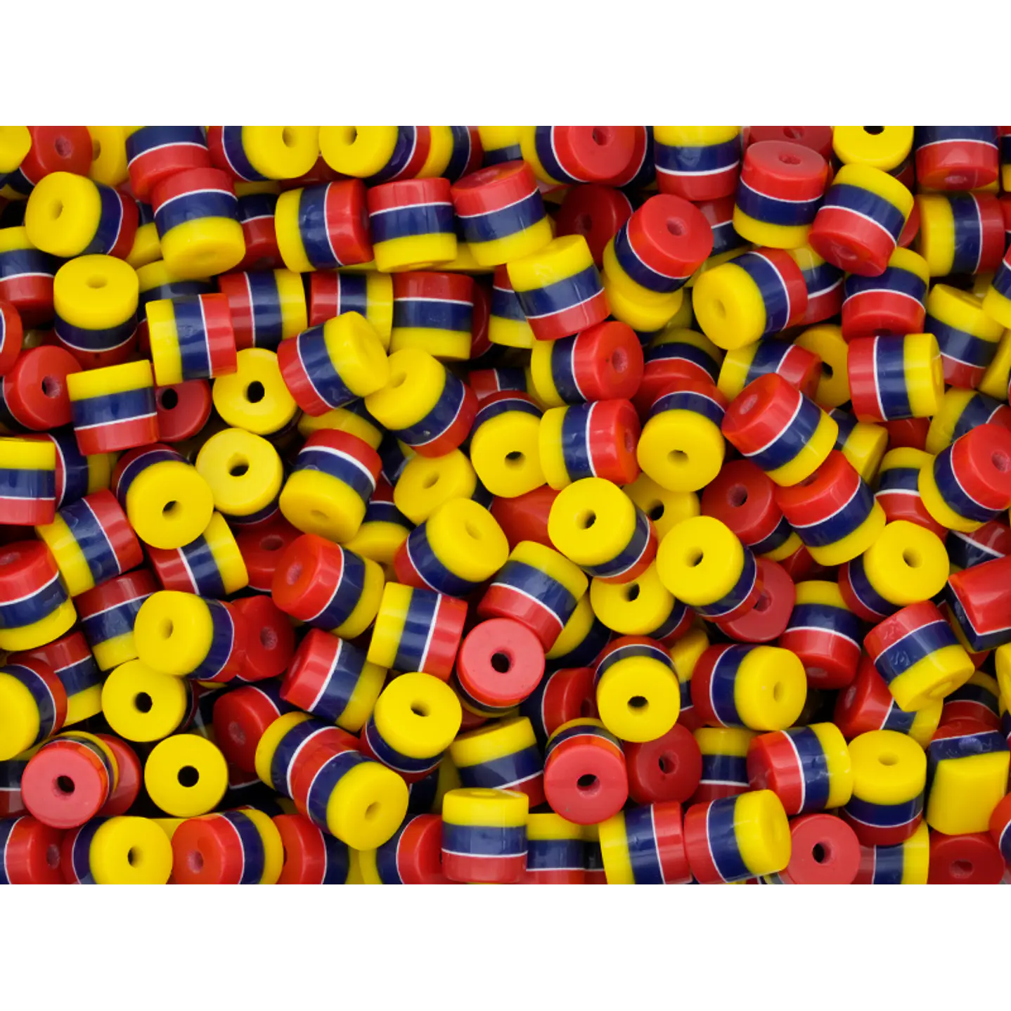 ACRILICO CILINDRO LISO COLOMBIA # 6*6MM POR 50 UNIDADES 1