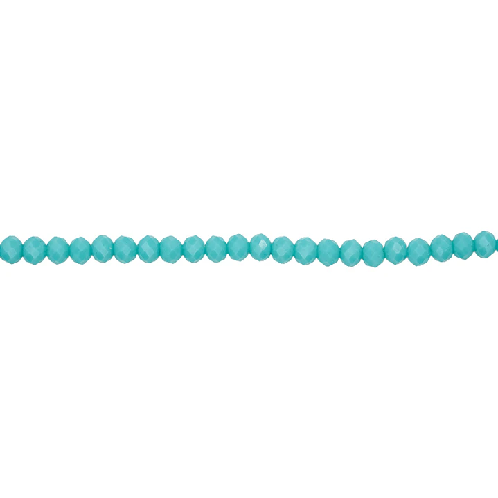 CRISTAL MURANO # 3MM AZUL ACERO MATE X 146UND APROX  1