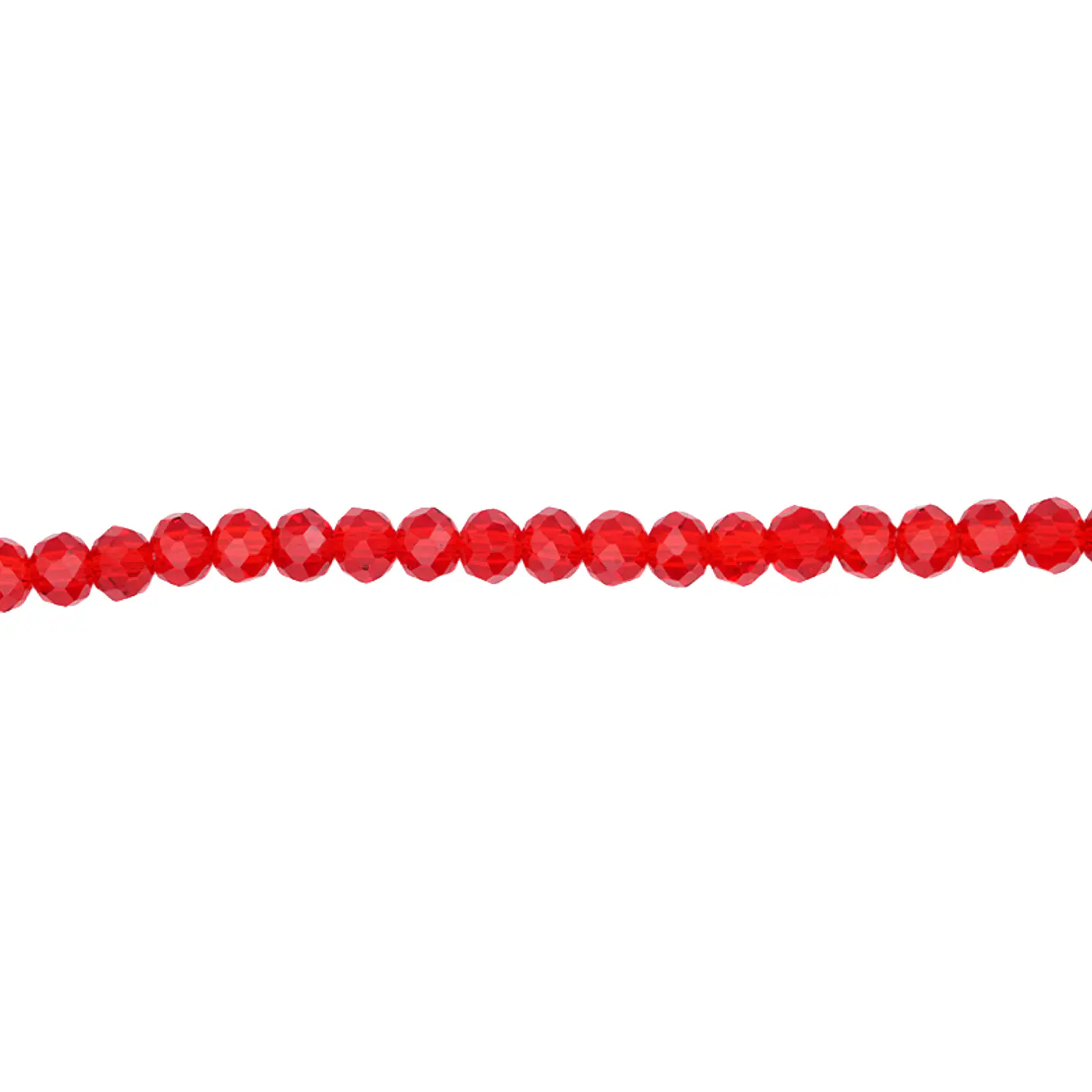 CRISTAL MURANO # 4MM ROJO TRANSPARENTE 1