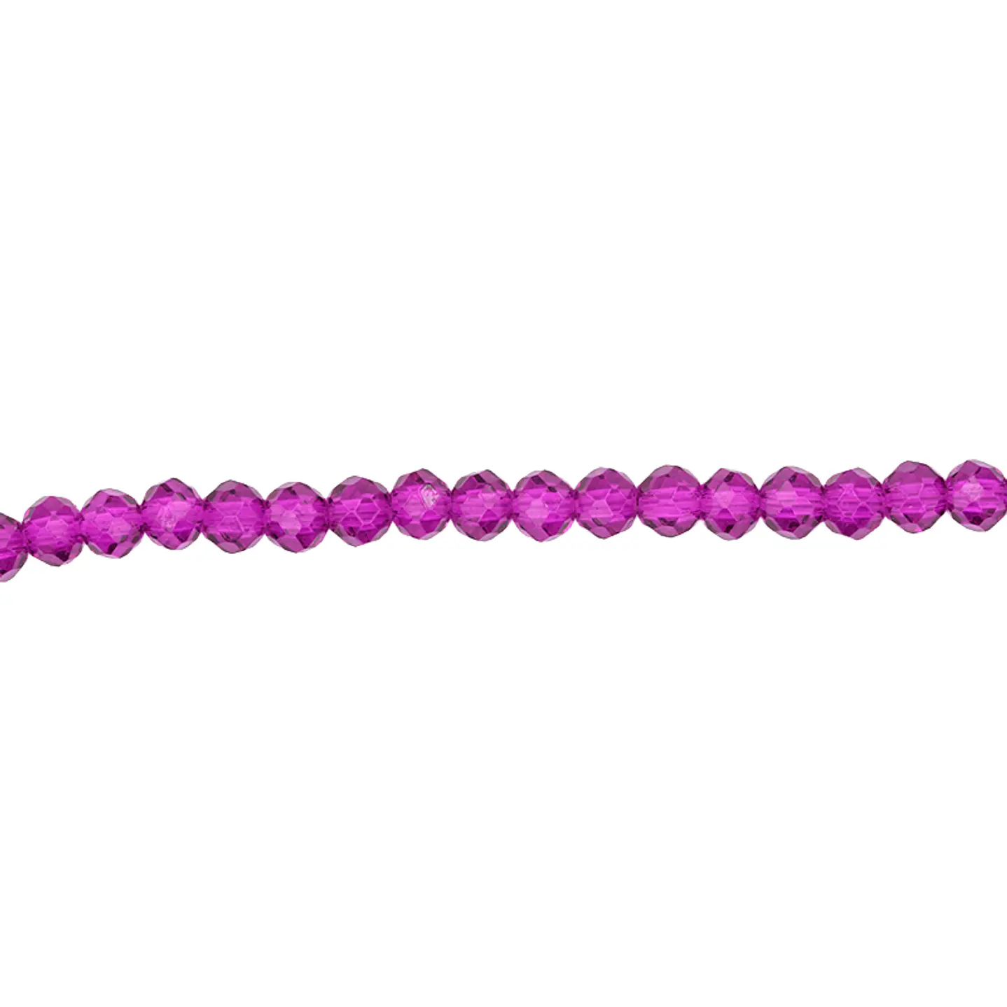 CRISTAL MURANO VIOLETA TRANSPARENTE # 4MM POR 146 UNIDADES APROXIMADAMENTE 1