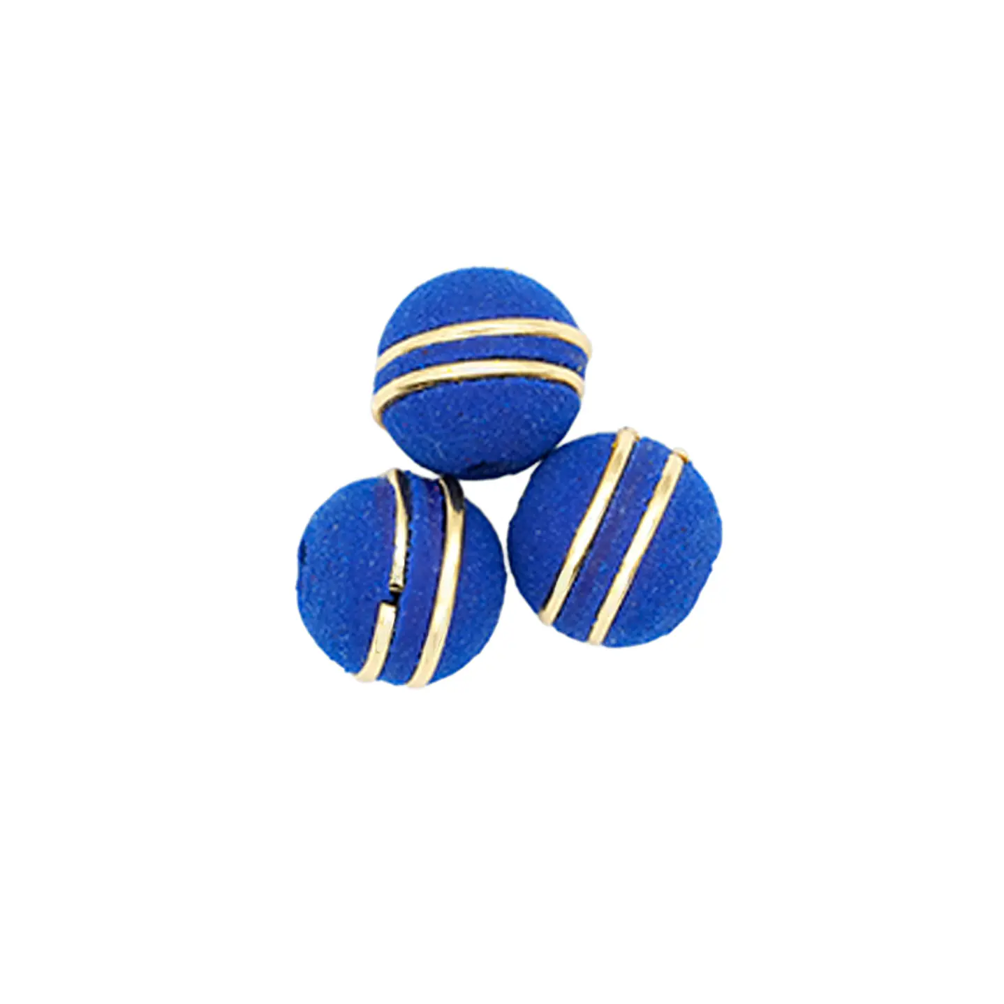 NEOPRENO AZUL REY DOS ARGOLLAS DORADAS # 8MM 1