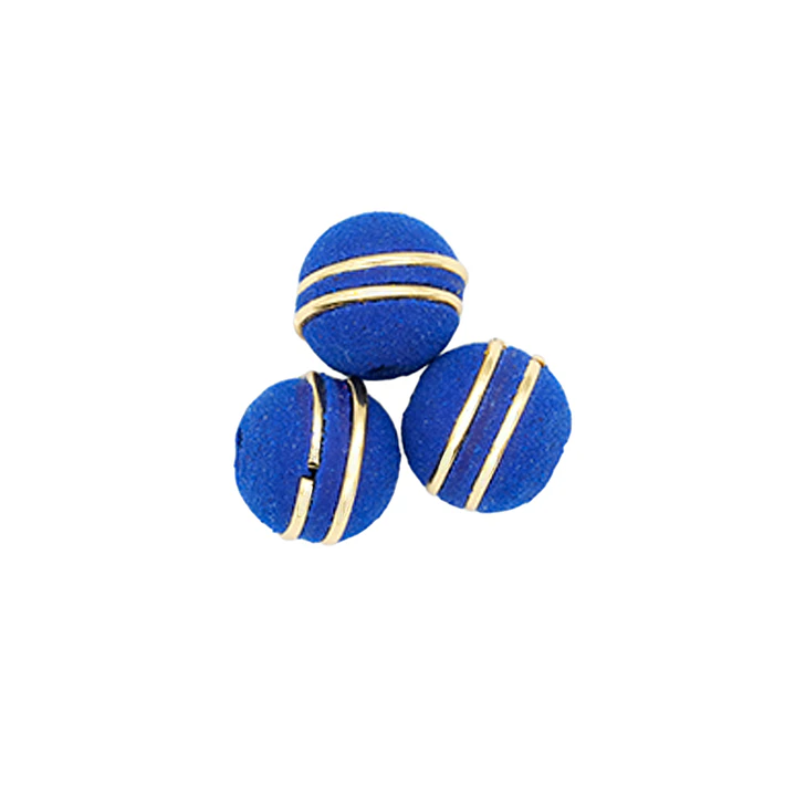 NEOPRENO AZUL REY DOS ARGOLLAS DORADAS # 8MM 1