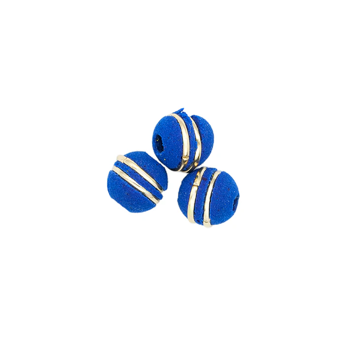 NEOPRENO AZUL REY DOS ARGOLLAS DORADAS # 6MM 1