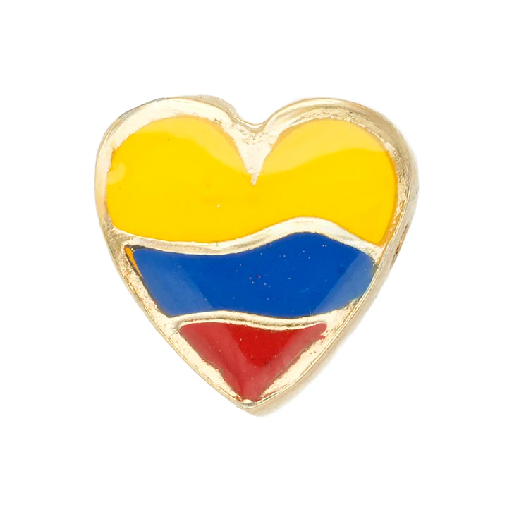 SAMAK DORADA CENTRO CORAZON COLOMBIA 15MM  1