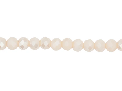CRISTAL MURANO BEIS MATE AB # 4MM.