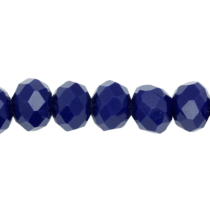 CRISTAL MURANO # 8MM AZUL REY MATE 1