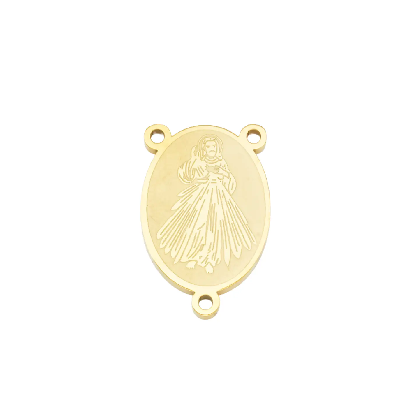 ACERO DORADO CRUCERO JESUS DE LA MISERICORDIA 1