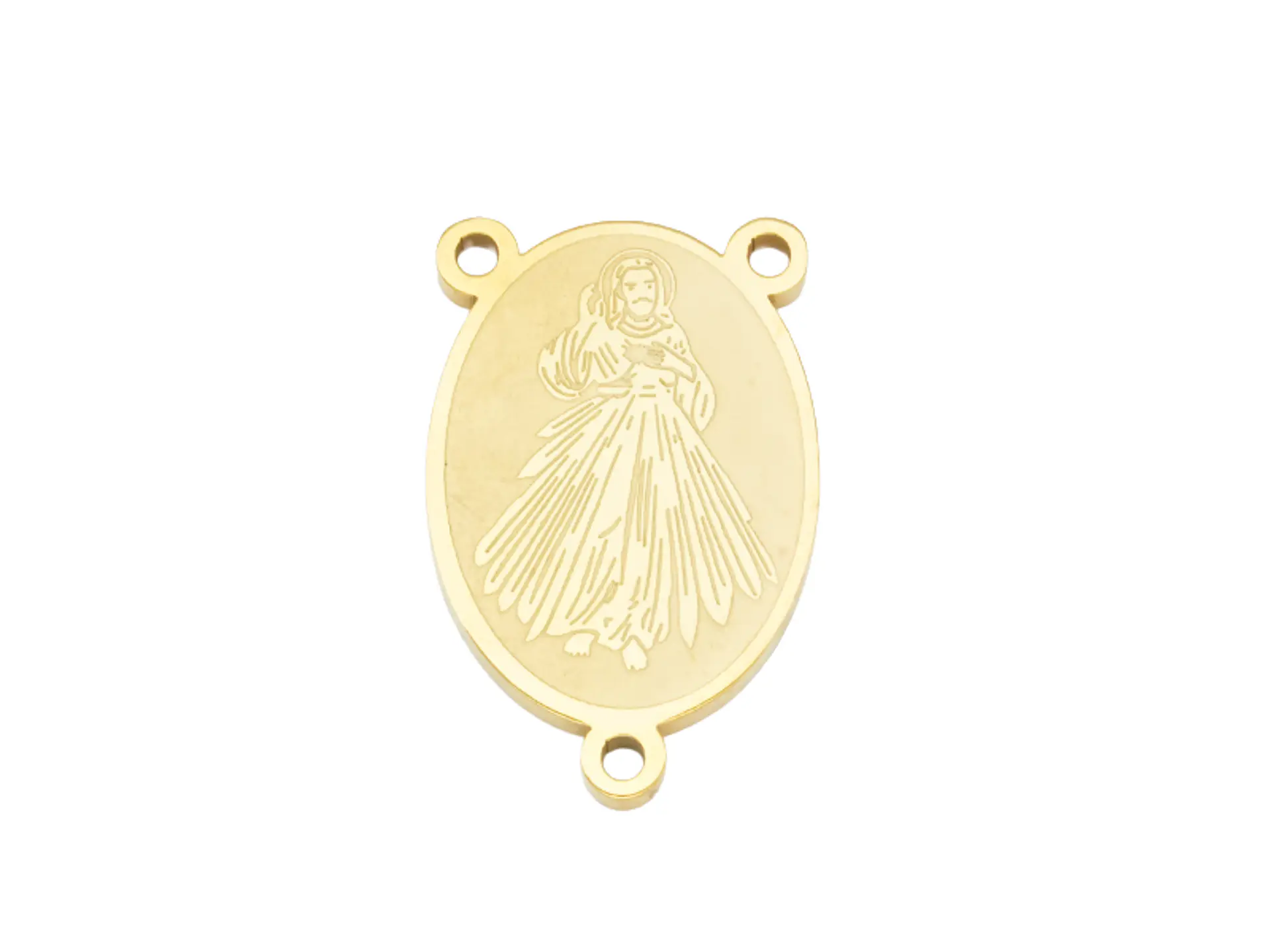 ACERO DORADO CRUCERO JESUS DE LA MISERICORDIA 1