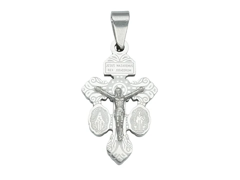 ACERO PLATEADO CRISTO DEL PERDON 28*16*2MM
