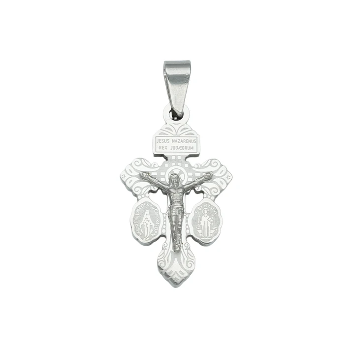 ACERO PLATEADO CRISTO DEL PERDON 28*16*2MM 1