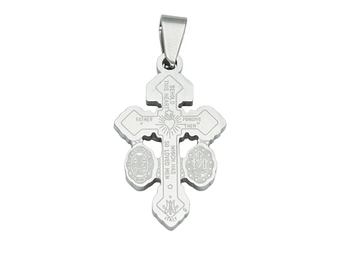 ACERO PLATEADO CRISTO DEL PERDON 28*16*2MM
