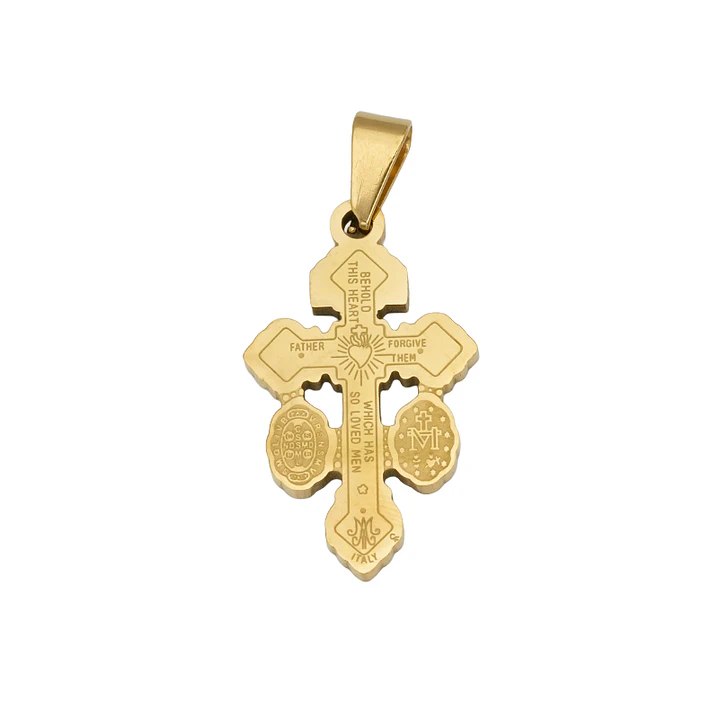 ACERO DORADO CRISTO DEL PERDON 28*16*2MM 2