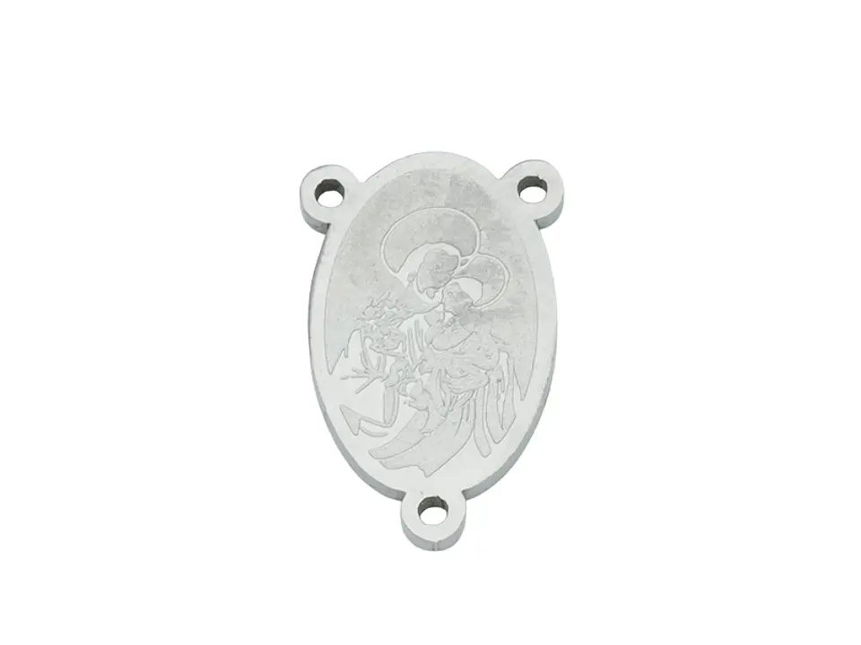 ACERO PLATEADO CRUCERO SAN JOSE 13*9MM 1