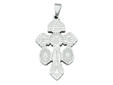 ACERO PLATEADO CRISTO DEL PERDON 40*25*3MM