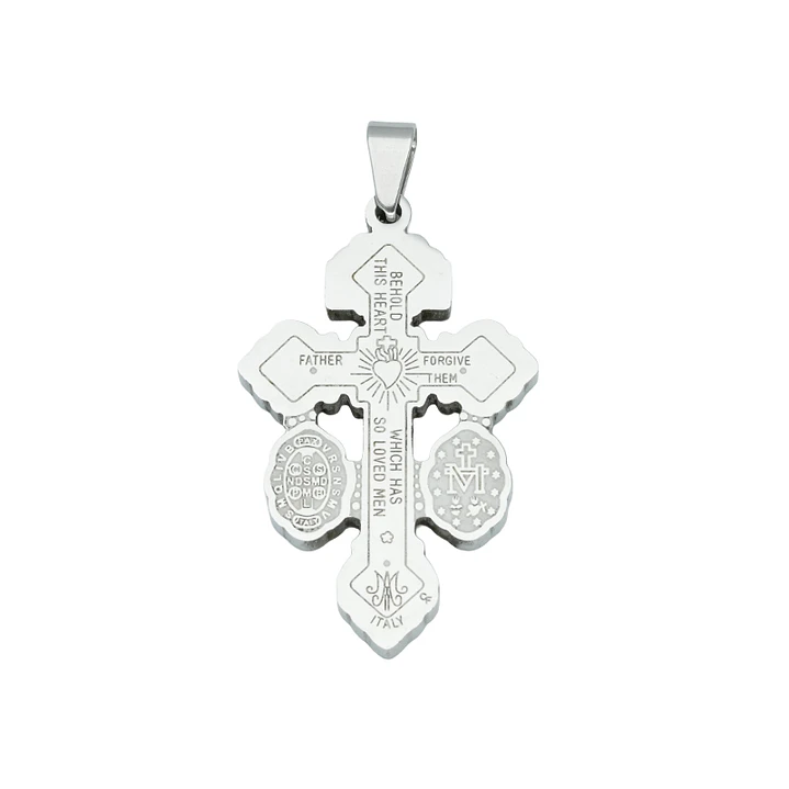 ACERO PLATEADO CRISTO DEL PERDON 40*25*3MM 2