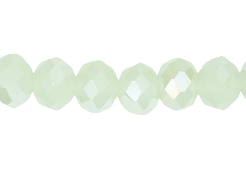 CRISTAL MURANO # 8MM VERDE AB PERA X68UND APROX 