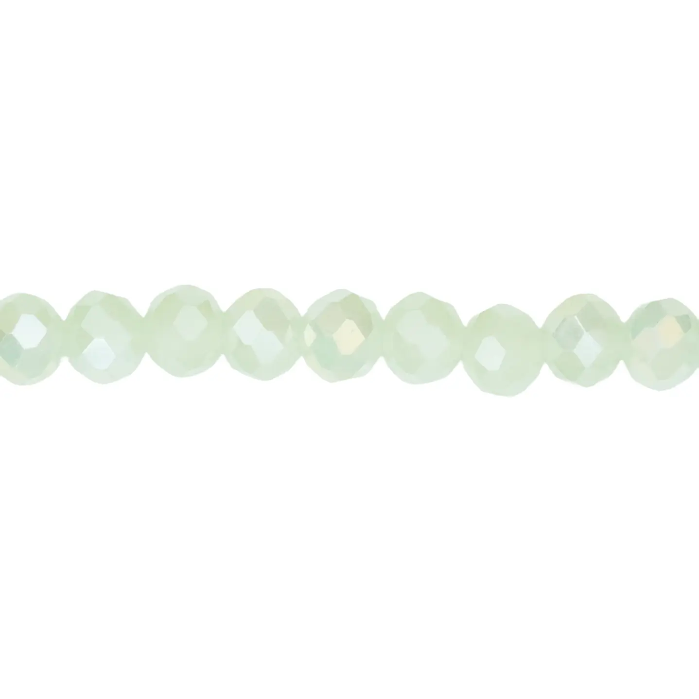 CRISTAL MURANO # 6MM VERDE AB PERA  1