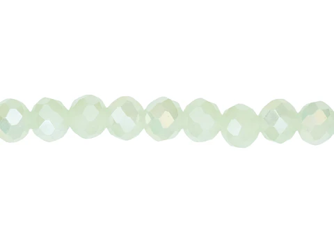 CRISTAL MURANO # 6MM VERDE AB PERA 