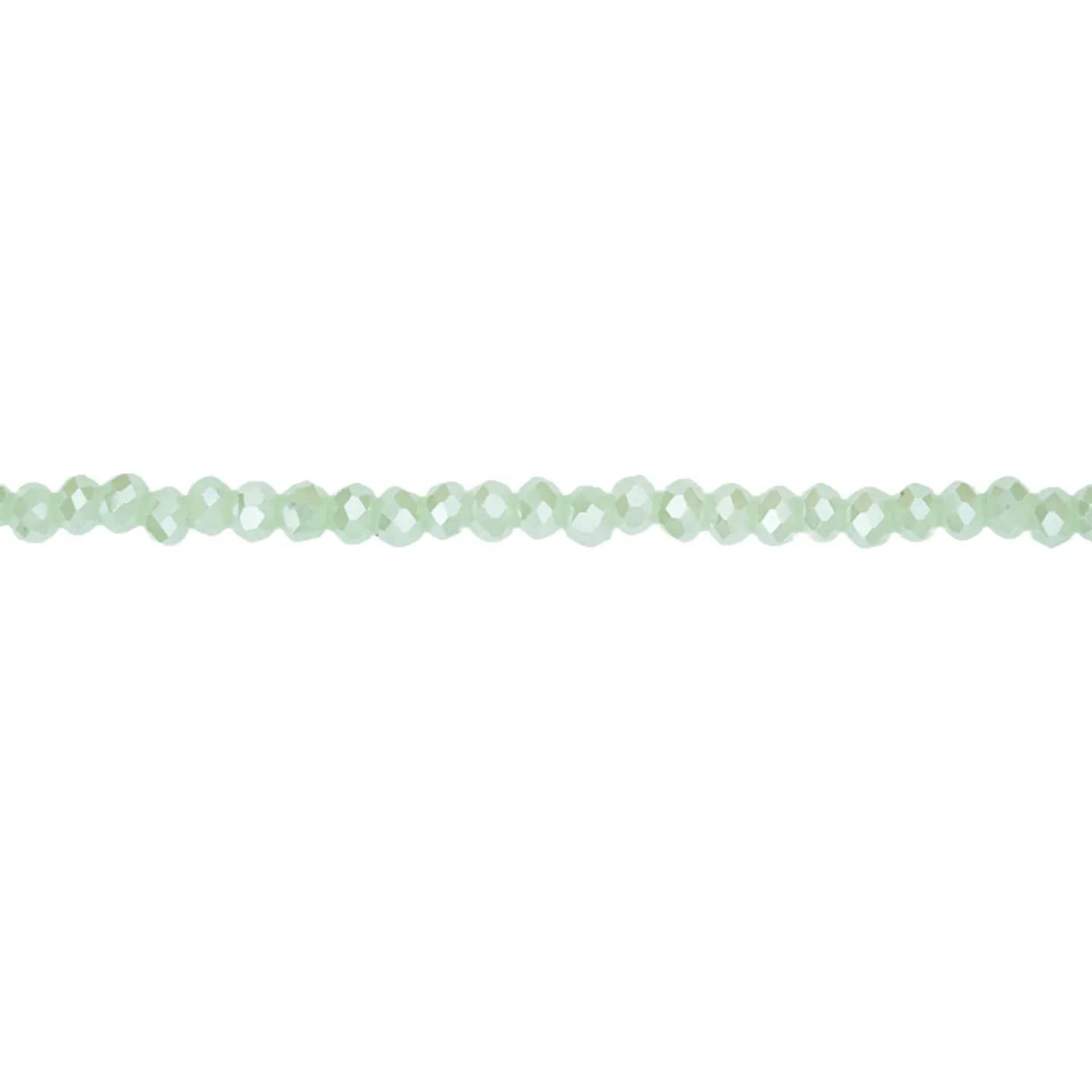 CRISTAL MURANO # 2MM VERDE MANZANA AB TRANSPA  1