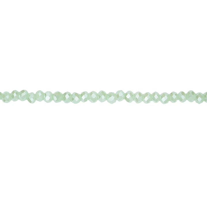 CRISTAL MURANO # 2MM VERDE MANZANA AB TRANSPA  1