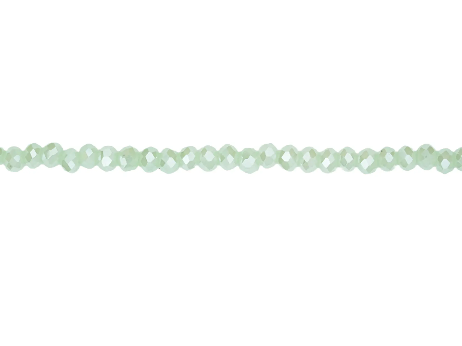CRISTAL MURANO # 2MM VERDE MANZANA AB TRANSPA  1