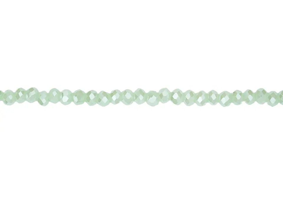CRISTAL MURANO # 2MM VERDE MANZANA AB TRANSPA  1