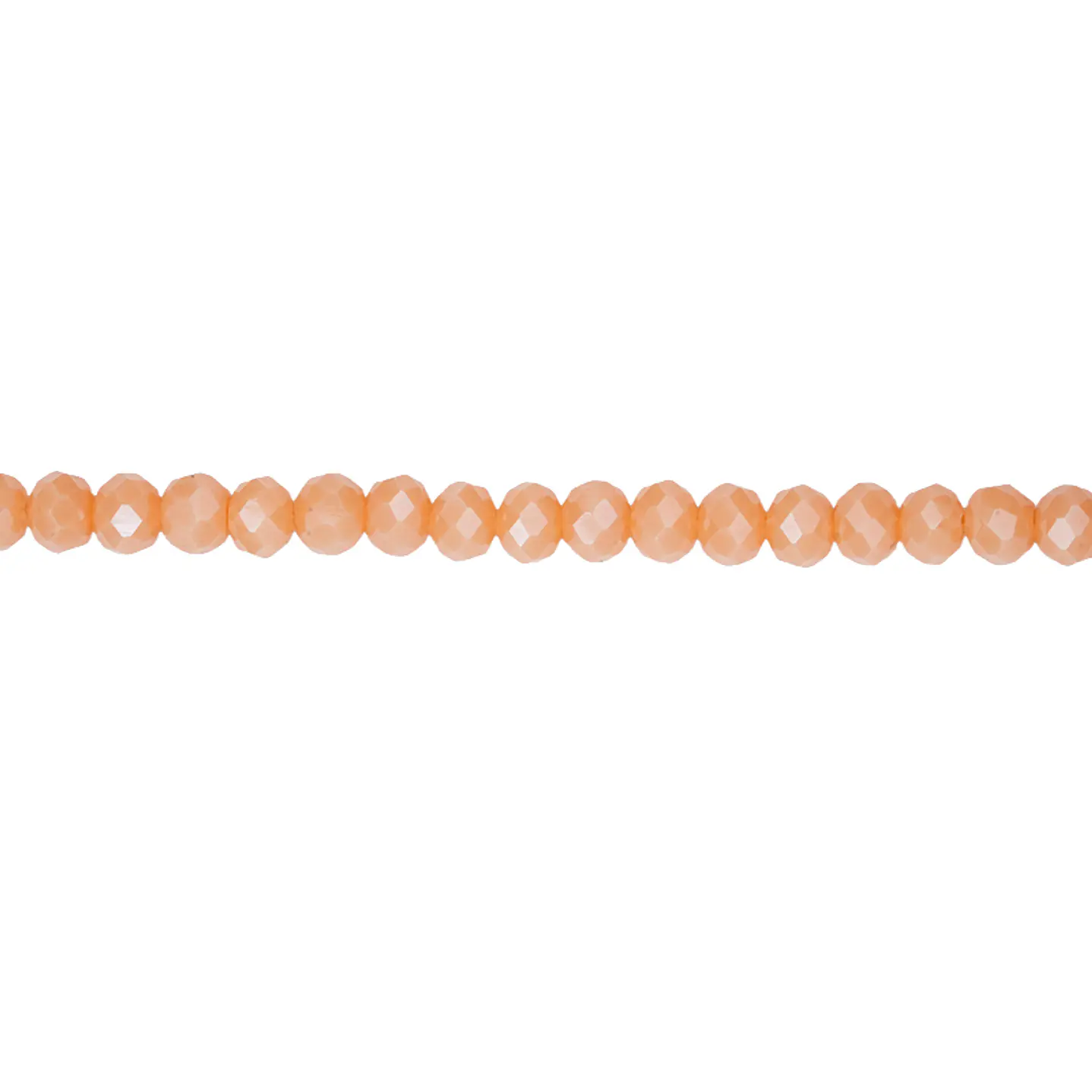 CRISTAL MURANO SALMON MATE AB # 4MM 1