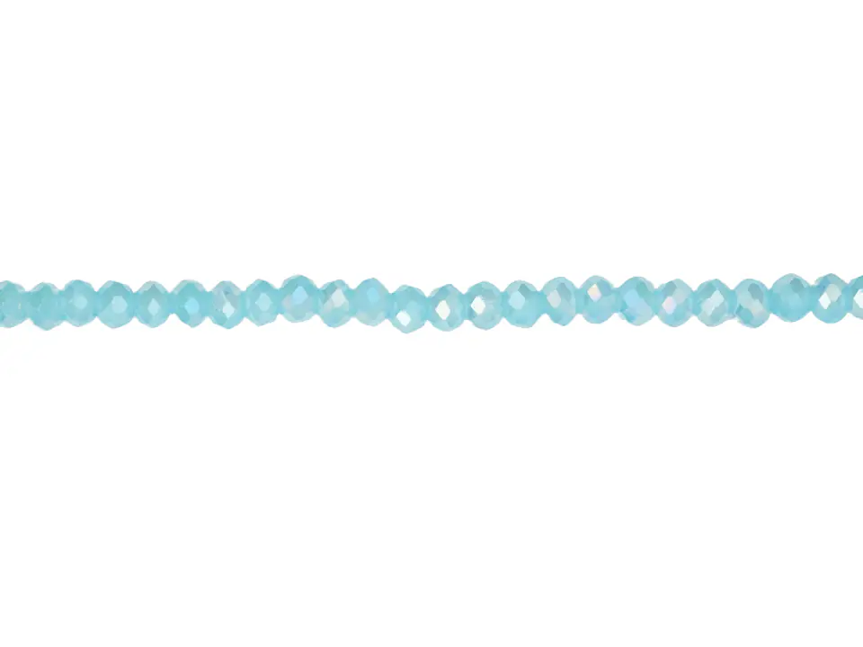 CRISTAL MURANO AZUL AGUAMARINA MATE AB # 2MM 1