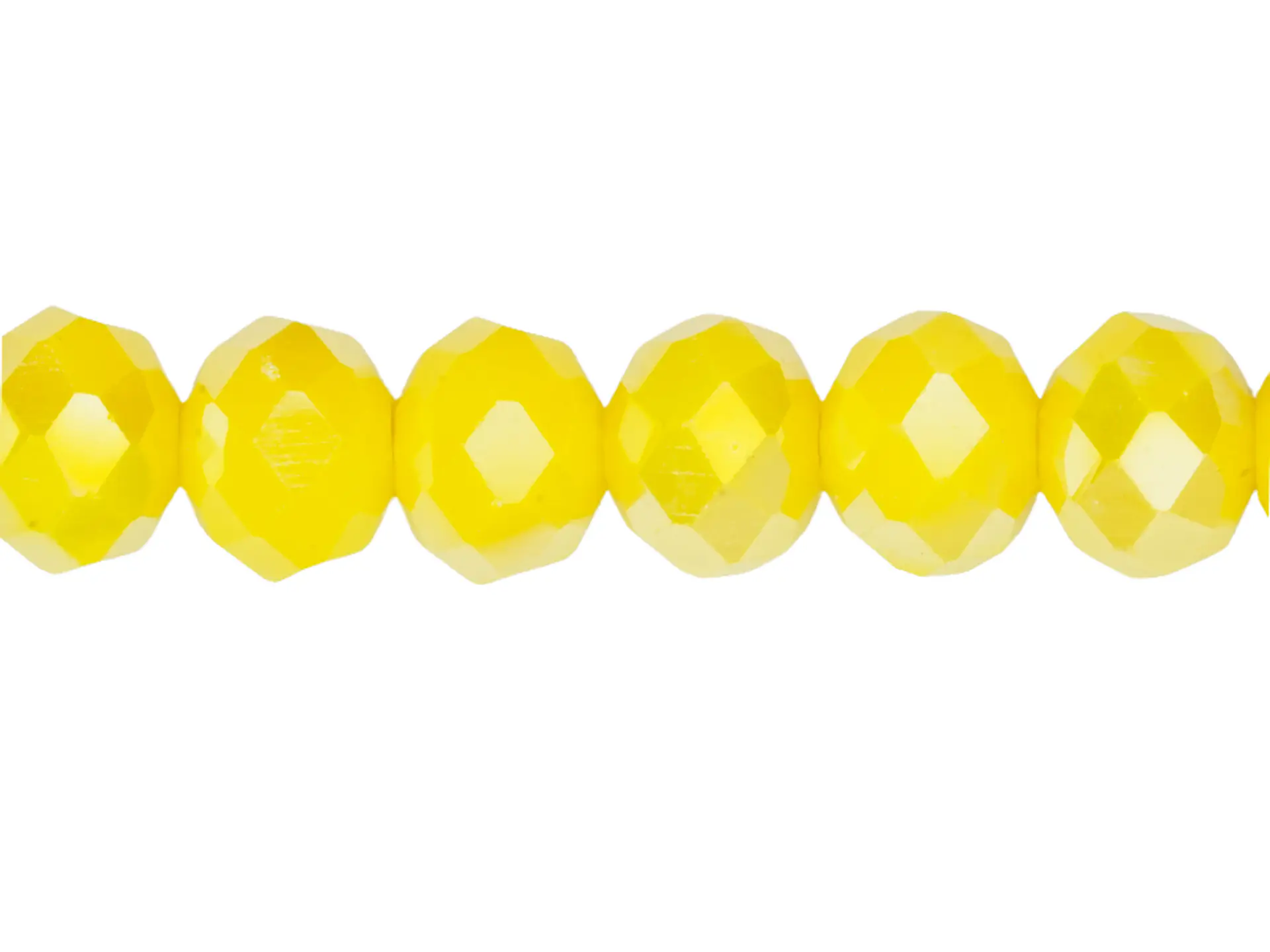 CRISTAL MURANO AMARILLO NEON MATE AB # 8MM 1