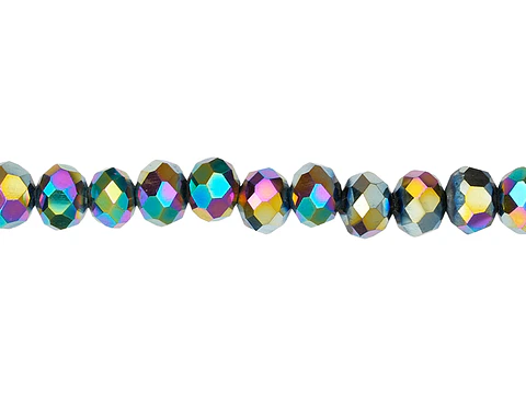 CRISTAL MURANO IRISADO ELECTRICO # 6MM