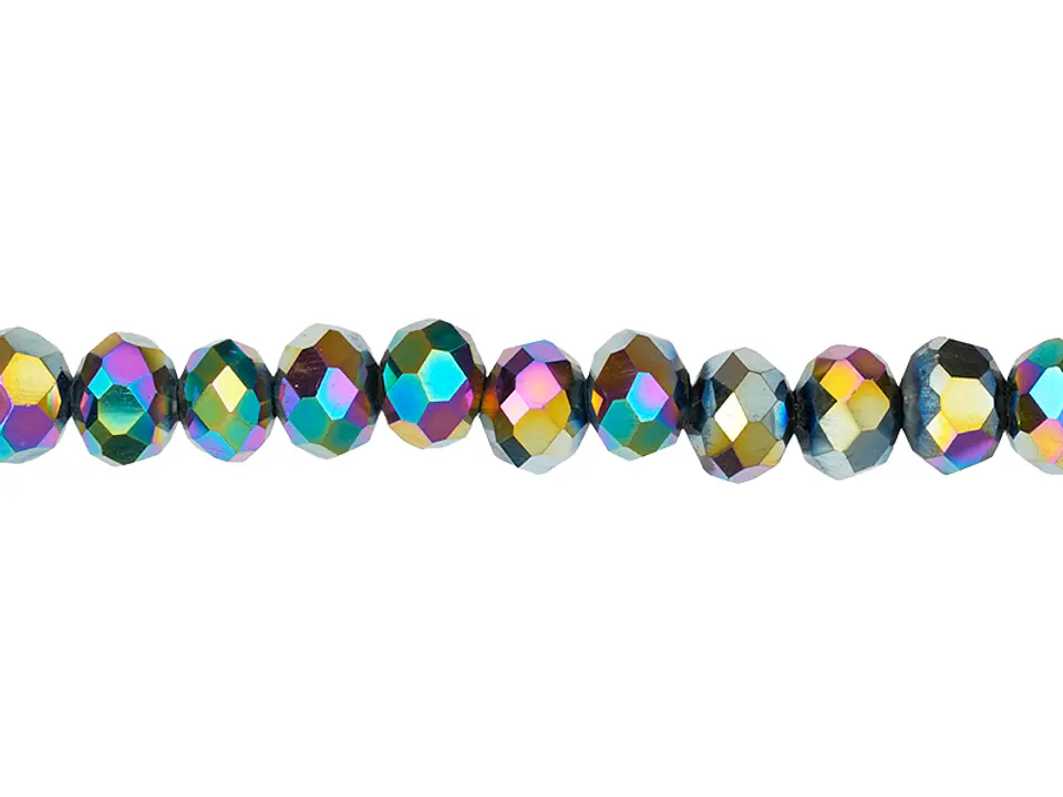 CRISTAL MURANO IRISADO ELECTRICO # 6MM 1