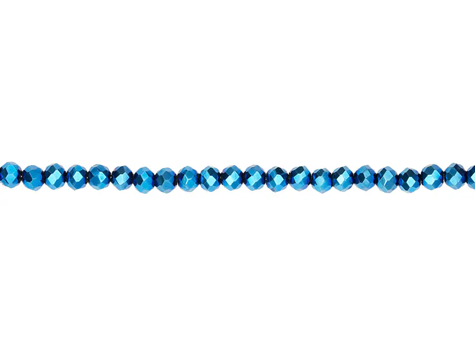 CRISTAL MURANO AZUL ELECTRICO # 2MM 1