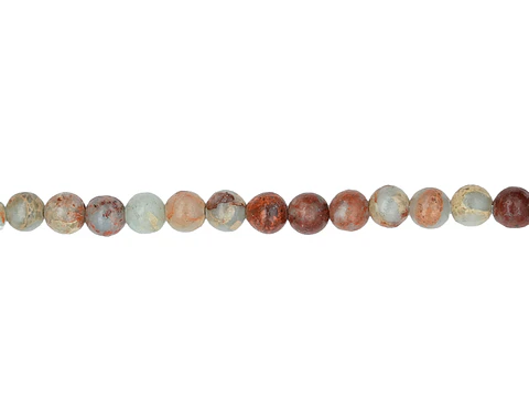 PIEDRA NATURAL LISA JASPER SERPENTINA 4MM