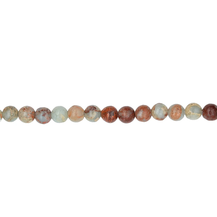 PIEDRA NATURAL LISA JASPER SERPENTINA 4MM 1