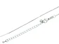 RODIO PLATEADO CADENA AGUJA PARA COLLAR EXTENSION 45CM - Miniatura 1