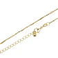 RODIO DORADO CADENA PALITO TRES PUNTOS AGUJA 45CM - Miniatura 1