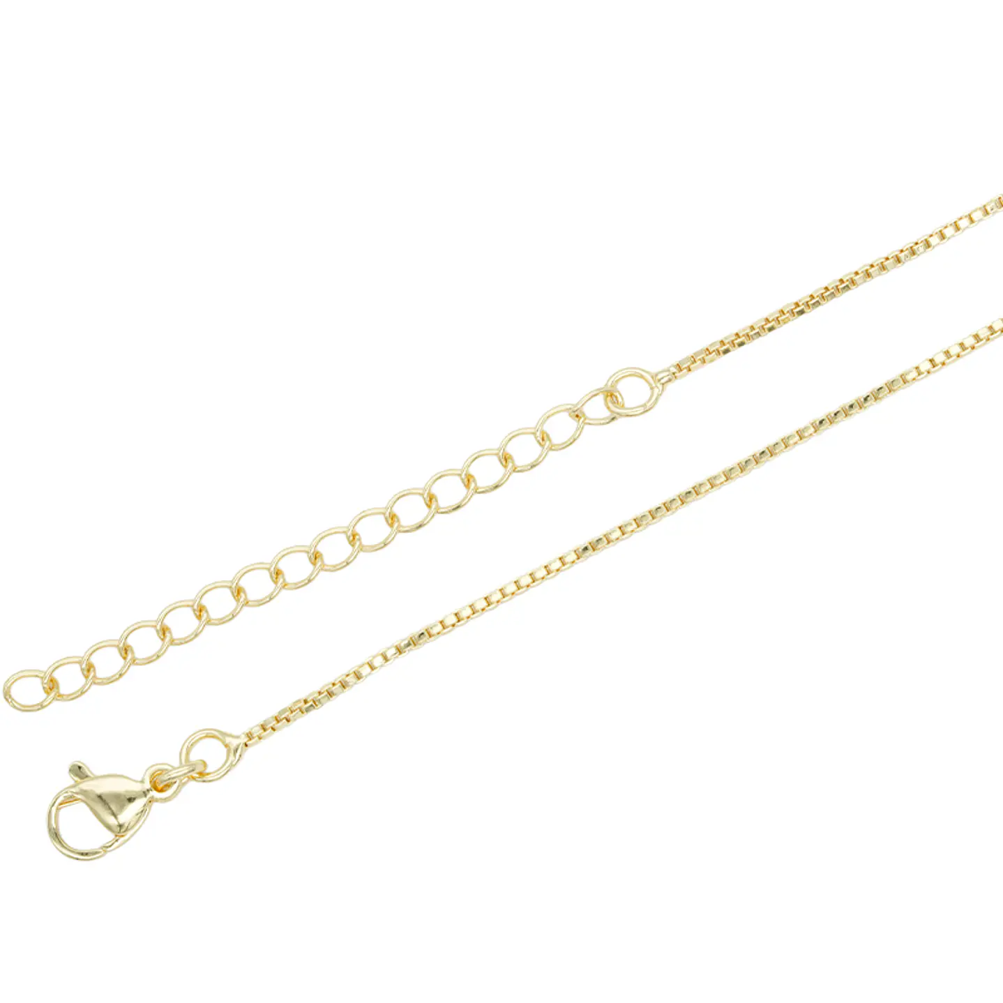 RODIO DORADO CADENA CON EXTENSION 1*45CM 1