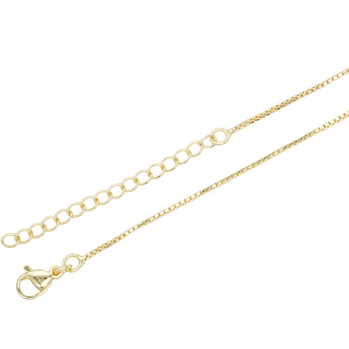 RODIO DORADO CADENA CON EXTENSION 1*45CM 1