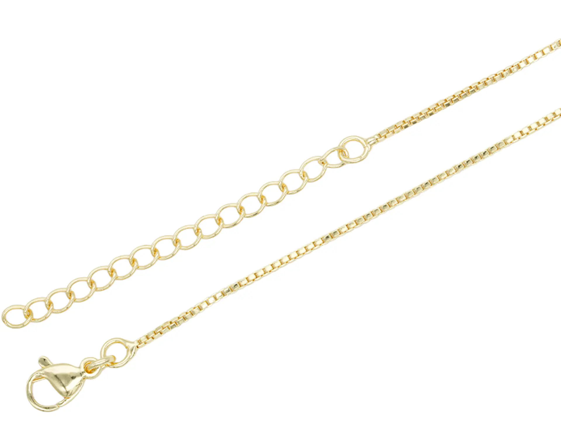 RODIO DORADO CADENA CON EXTENSION 1*45CM 1