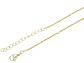 RODIO DORADO CADENA CHAIN CON EXTENSION 45CM - Miniatura 1