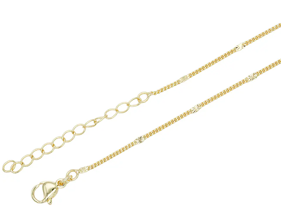 RODIO DORADO CADENA CHAIN CON EXTENSION 45CM 1