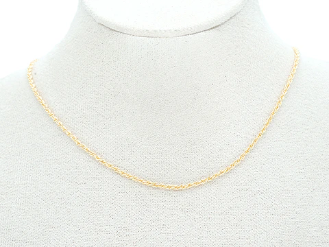 RODIO DORADO CADENA LAZO CON EXTENSION 2*45CM