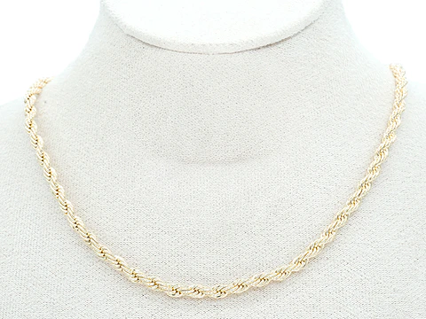 RODIO DORADO CADENA LAZO CON EXTENSION 4*45CM