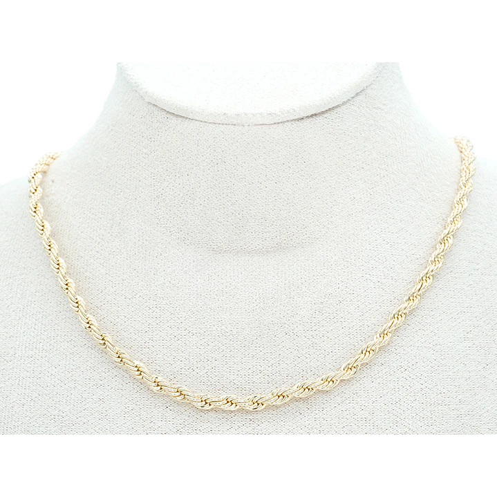RODIO DORADO CADENA LAZO CON EXTENSION 4*45CM 2