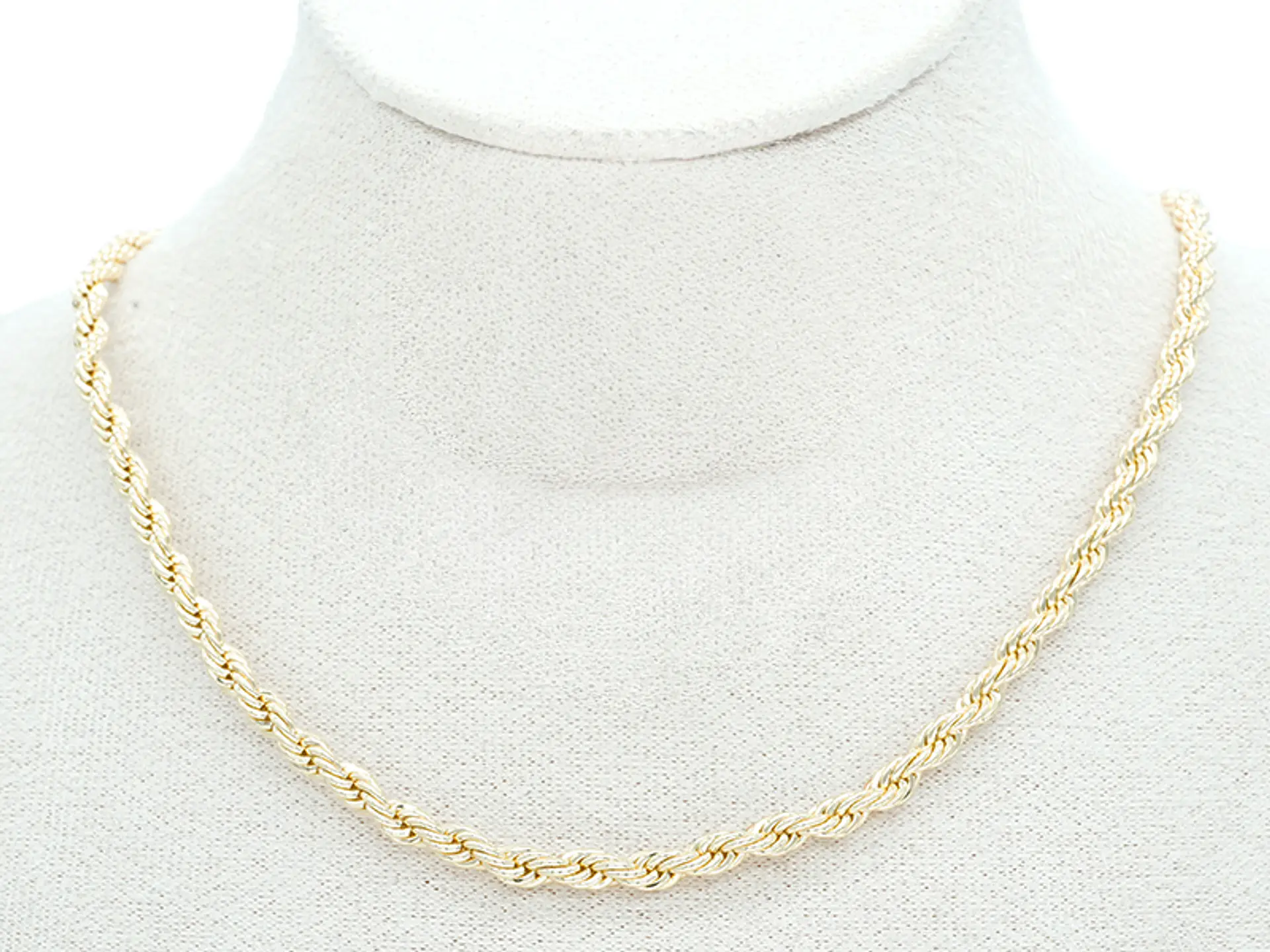 RODIO DORADO CADENA LAZO CON EXTENSION 4*45CM 2