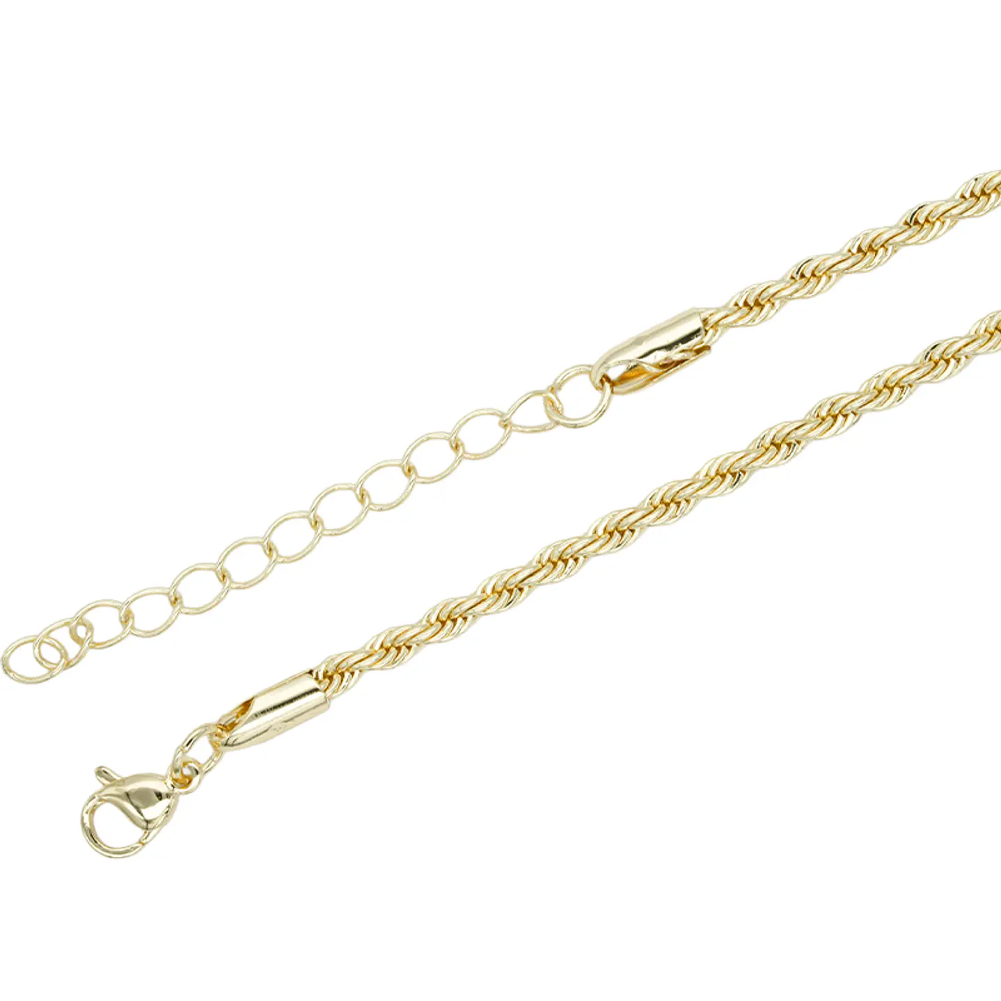 RODIO DORADO CADENA LAZO CON EXTENSION 3*45CM 1