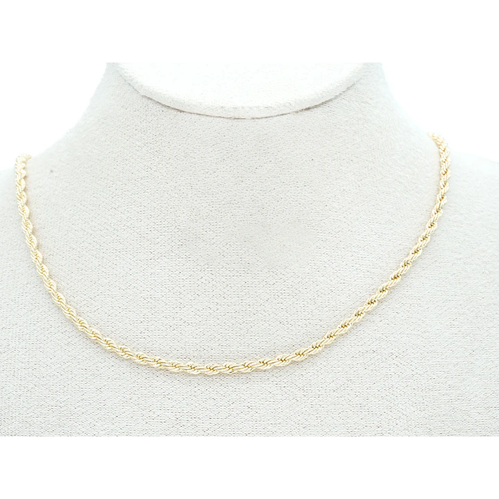 RODIO DORADO CADENA LAZO CON EXTENSION 3*45CM 2