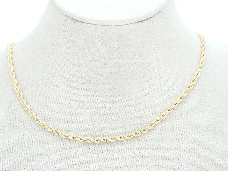 RODIO DORADO CADENA LAZO CON EXTENSION 3*45CM 2