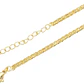 RODIO DORADO CADENA TEGIDO CHINO CON EXTENSION 1*2.5*45CM - thumbnail 1