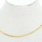 RODIO DORADO CADENA CUBANA CON EXTENSION 1*3*45CM - Miniatura 2